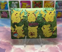 Pokemon Charizard Vintage Pocket Monsters Vending HOLO Prism Sticker 98 Nintendo - Image 5