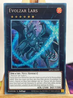 Evolzar Lars MP24-DE099 Secret Rare Deutsch NM YUGIOH - Image 1