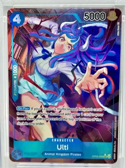 ULTI Alt Art Awakening of the New Era ONE PIECE OP05-043 SR PSA 10 GEM MINT - Image 2