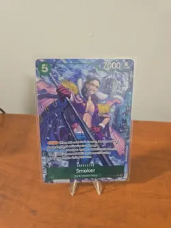 Smoker (Alt Art) OP10-030 SR Royal Blood - ONE PIECE Card Game English Near Mint - Image 1