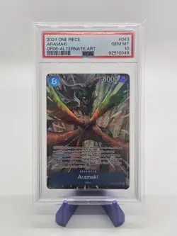 One Piece Wings Of The Captain ENGLISH Aramaki Alt Art #043 *GEM MINT PSA 10* - Image 1
