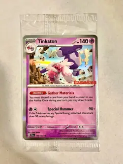 Tinkaton 105/193 Holo Promo (Sealed) Cards & Products Pokemon Near Mint - Image 1