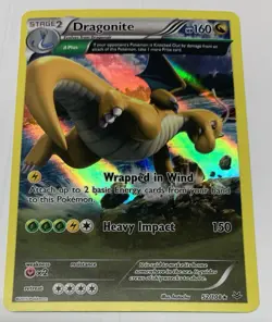 Pokemon TCG * Dragonite * Roaring Skies * 52/108 * Holo Rare Card * - Image 1