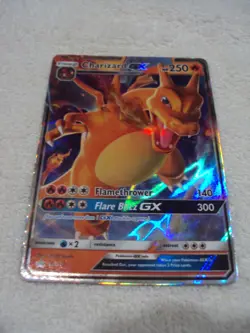 Pokemon Card TCG - Charizard GX SM211 Black Star Promo Sun & Moon Near Mint - Image 1