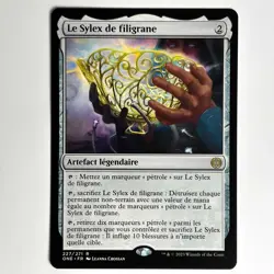 LE SYLEX DE FILIGRANE MTG ONE - CARTE MAGIC THE GATHERING FR NEUF - Image 1