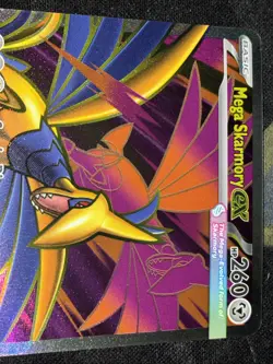 Mega Skarmory ex Ultra Rare Full Art 106/088 Pokemon Perfect Order Card NM - Image 2