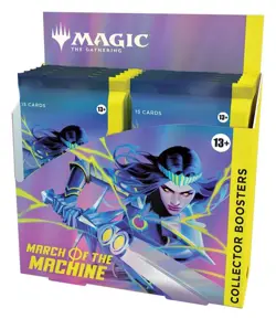 Sealed March of the Machine Collector Booster Box MOM Magic MTG -Kid Icarus- - Image 1