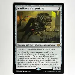 MASTYCORE D'ARGENTUM MTG ONE - CARTE MAGIC THE GATHERING FR NEUF - Image 1