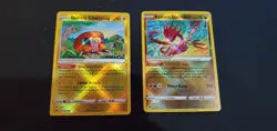 Pokemon Radiant Eternatus And Charjabug Crown Zenith Holo M/NM 2 Cars - Image 1
