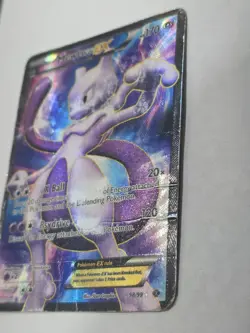 Mewtwo EX Full Art Ultra Rare Holo 98/99 Next Destinies 170 HP Pokemon Card - Image 3