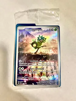 Teal Mask Ogerpon 123 Holo Promo Scarlet & Violet Promo Pokemon NM (Sealed) - Image 1