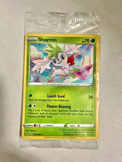 Shaymin 015/185 Holo Rare Vivid Voltage Pokemon Holo Near Mint (Sealed) - Image 1