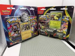 Pokemon TCG, Mega Evolution 2 PK Blister And 3 Pk Blister Chikorita Per. Order - Image 1