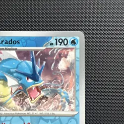 Pokemon Card Gyarados Scarlet & Violet 151 Reverse Holo Rare 130/165 Near Mint - Image 4