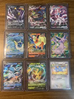 Pokemon TCG Eevee Heroes Japanese Holo V/VMAX Card Lot Umbreon Sylveon - Image 1