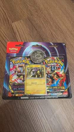 Pokemon TCG Mega Evolution Pack with Raikou Promo Card - Image 1