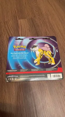 Pokemon TCG Mega Evolution Pack with Raikou Promo Card - Image 2