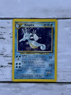 Kingdra - Holo - Neo Genesis - 8/111 - Pokemon - WOTC - Lightly Played - Image 1