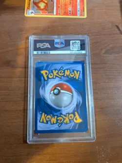 1999 Pokemon TCG Charmander 046/102 Base Set Regular PSA 9 - Image 2