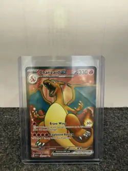 Pokemon TCG Charizard ex - 183/165 - SV: Scarlet & Violet 151 Full Art - Image 1