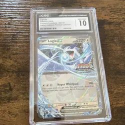 Pokemon Lugia ex Prismatic Evolutions 082/131 CGC 10 2025 - STAMPED!!!! - Image 1