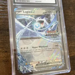 Pokemon Lugia ex Prismatic Evolutions 082/131 CGC 10 2025 - STAMPED!!!! - Image 4