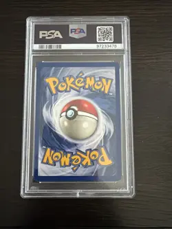 1999 POKEMON FOSSIL #7 HITMONLEE-HOLO PSA 9 UNLIMITED - Image 2