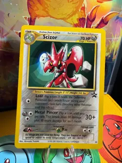 Scizor #33 Black Star Promo Pokemon 2001 - Image 1