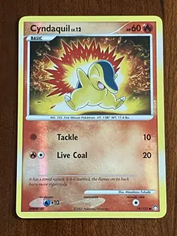 Cyndaquil 79/123 Reverse Holo Mysterious Treasures Pokemon TCG - Image 1