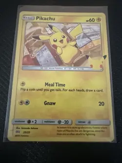 Pikachu - 25/25 Holo McDonald's 25th Anniversary Promos NM Pokemon TCG - Image 2