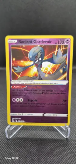 Radiant Gardevoir 069/196 Pokemon TCG SWSH11: Lost Origin - Image 1