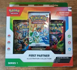 New Sealed Pokemon TCG First Partner Illustration Collection Series 1 (Set Of 2) - Image 3