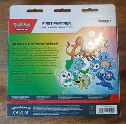 New Sealed Pokemon TCG First Partner Illustration Collection Series 1 (Set Of 2) - Image 4