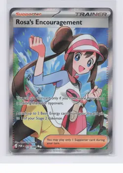 Pokemon TCG Rosa's Encouragement 114/088 Me03: Perfect Order Holo NM - Image 1