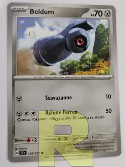 2x Beldum ® Cronoforze 113/162 ® Comune ® Pokemon ® Italiano - Image 1