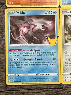 POKEMON RARE HOLO KYOGRE 003/025 DIALGA 020/025 PALKIA 004/025 GROUDON 017/025 - Image 4