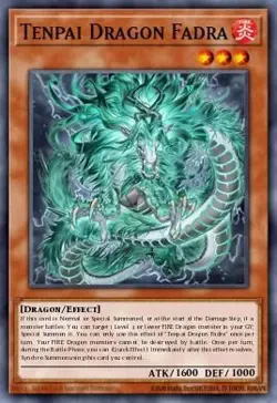 YUGIOH MP25-EN183 Tenpai Dragon Fadra Ultra 1st Edition NM - Image 1