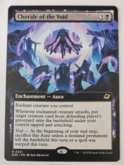 MTG - Chorale of the Void Extended ARt- Edge of Eternities - Image 1