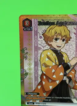 Demon Slayer Union Arena Vol.2 Zenitsu Agatsuma UEX05BT/KMY-3-062 U* NM!!! - Image 4