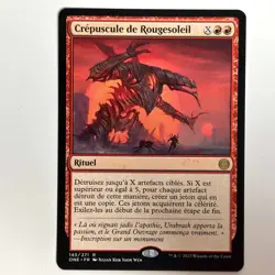 CREPUSCULE DE ROUGESOLEIL MTG ONE - CARTE MAGIC THE GATHERING FR NEUF - Image 1