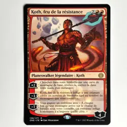 KOTH, FEU DE RESISTANCE MTG ONE - CARTE MAGIC THE GATHERING FR NEUF - Image 1