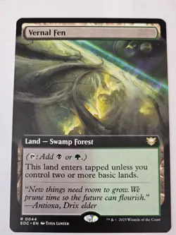 MTG - Vernal Fen Extended Art - Edge of Eternities - Image 1