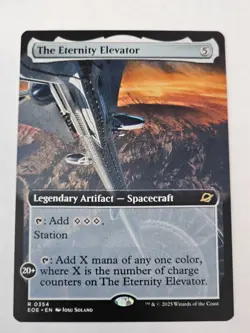 MTG - The Eternity Elevator Extended Art - Edge of Eternities - Image 1