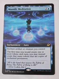 MTG - Moonlit Meditation Extended Art - Edge of Eternities - Image 1