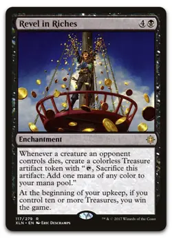 Revel in Riches #117 (NM) Ixalan XLN Magic MTG - Image 1