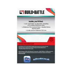 Pokemon TCG Scarlet and Violet Obsidian Flames Build and Battle Box - Image 2