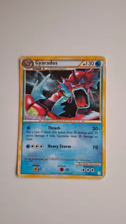 2010 Gyarados #123 Pokemon HeartGold & SoulSilver - Image 1