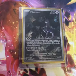 Pokemon Mewtwo 052 SV Promo Holo Basic 130 HP Reflective Barrier Psyslash - Image 1