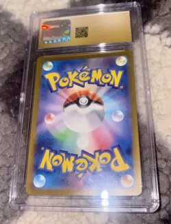 CGC Pristine 10 Palafin 111/108 AR Art Rare Ruler of the Black Flame sv3 Pokemon - Image 2