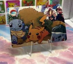 Pokemon Charizard Vintage Pocket Monsters Vending HOLO Prism Sticker 98 Nintendo - Image 1